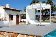 Villa in Llubi - CAN CALET TOMEU modern house / private pool for 6