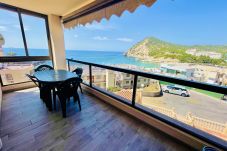 Outdoor terrace overlooking the Cala de Finestrat cove