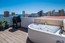 Studio in Benidorm - Penthouse Cervantes Sea View Levante Beach