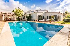 Swimming pool in luxury villa.