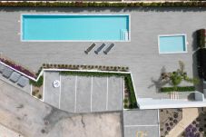 Aerial view of the swimming pool