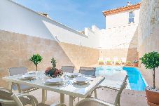 Villa in Sa Pobla - CAN SERRA -Modern townhouse with private pool. Fre