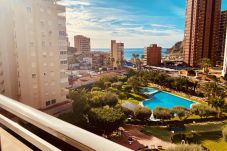 Vistas al mar desde este apartamento vacacional de Cala Finestrat