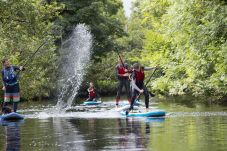 Paddle Boarding, Killaloe, DiscoverIrelandAdventure, County Clare, Ireland 