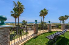 Jardin de cet appartement à Marbella