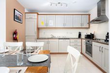 Kitchen area in Clifden Main Street Holiday Apartment, Clifden, Co. Galway, Connemara