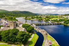 Aerial View of Lough Derg and Killaloe