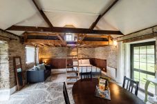 Living space and mezzanine level Ventry Farm Rainbow Cottage